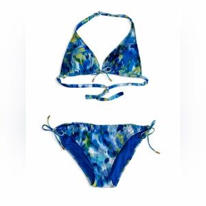 NWT Bleu Rod Beattie Blue and Green Bikini   Set Multi 10